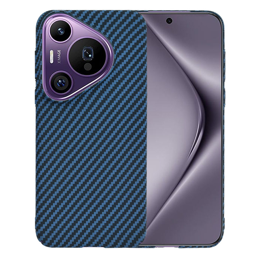 Techsuit Carbonite FiberShell puzdro pre Huawei Pura 70 Pro – Cyan KF2331494