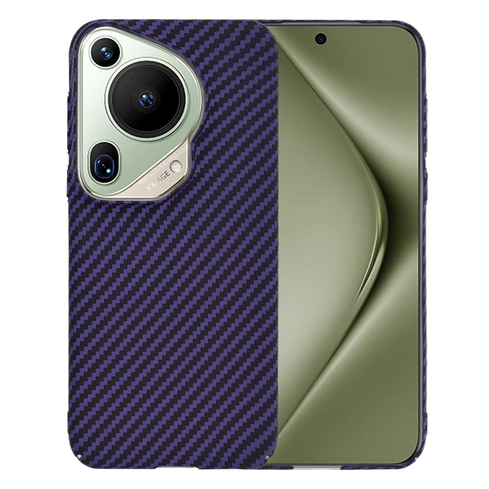 Techsuit Carbonite FiberShell puzdro pre Huawei Pura 70 Ultra – fialové KF2331496