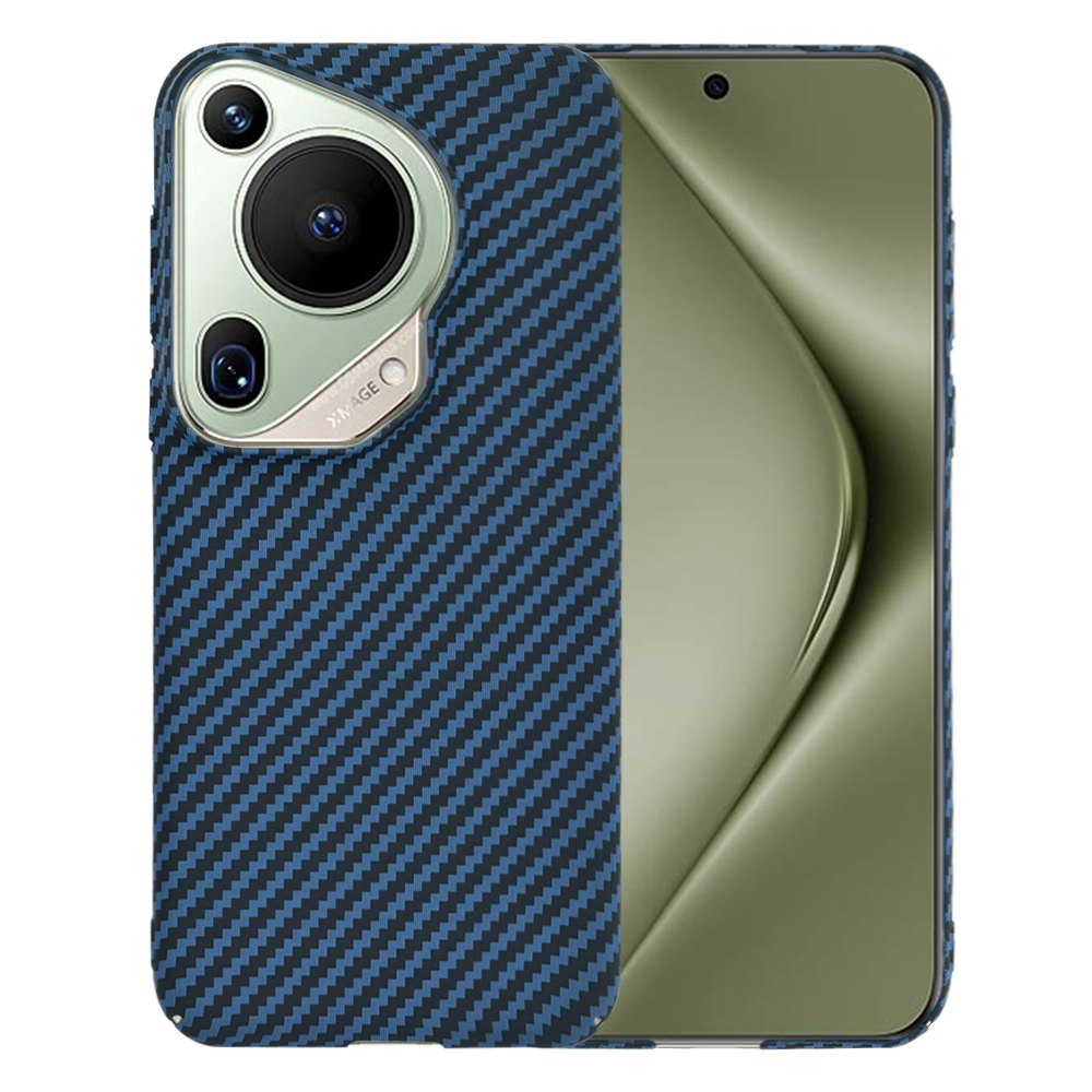Techsuit Carbonite FiberShell puzdro pre Huawei Pura 70 Ultra – Cyan KF2331497
