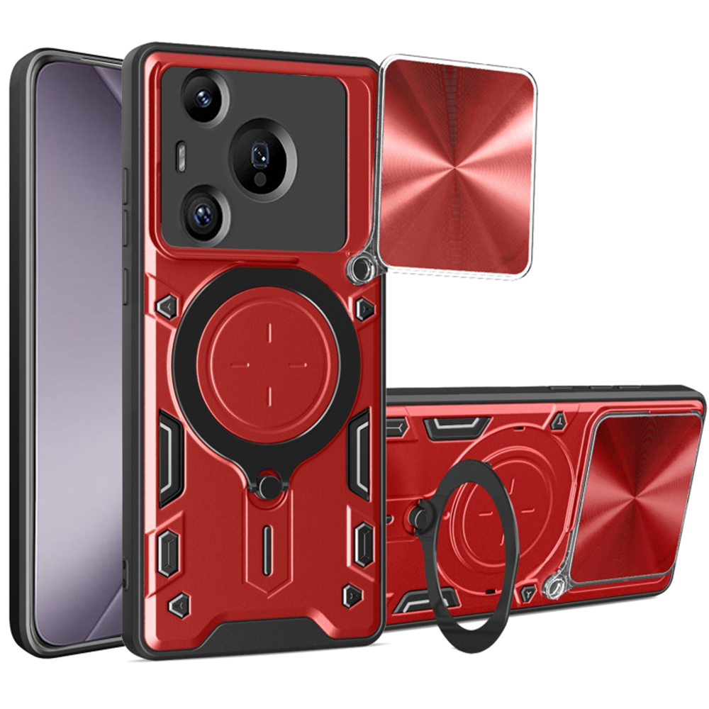 Techsuit CamGuard Pro puzdro pre Huawei Pura 70 Pro – červené KF2331738