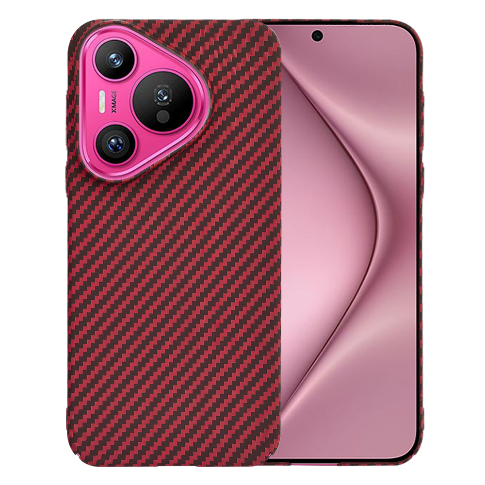 Techsuit Carbonite FiberShell puzdro pre Huawei Pura 70 – červené KF2333328