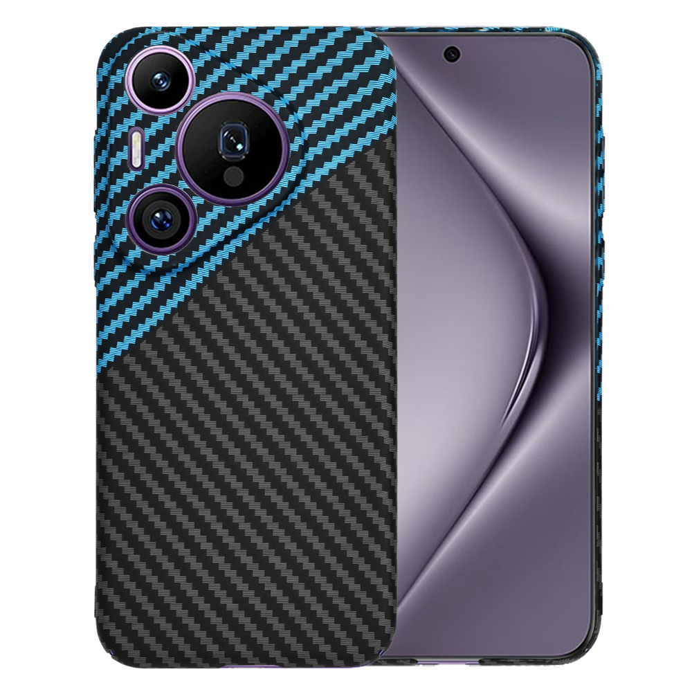 Techsuit Carbonite FiberShell puzdro pre Huawei Pura 70 Pro – Blue Pulse KF2333334
