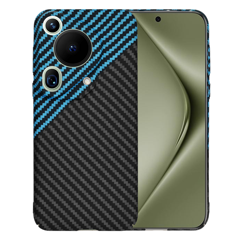 Techsuit Carbonite FiberShell puzdro pre Huawei Pura 70 Ultra – Blue Pulse KF2333449