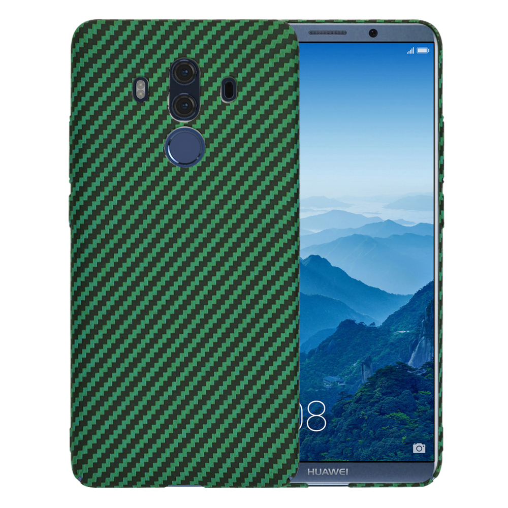 Techsuit Carbonite FiberShell puzdro pre Huawei Mate 10 Pro – zelené KF2334465