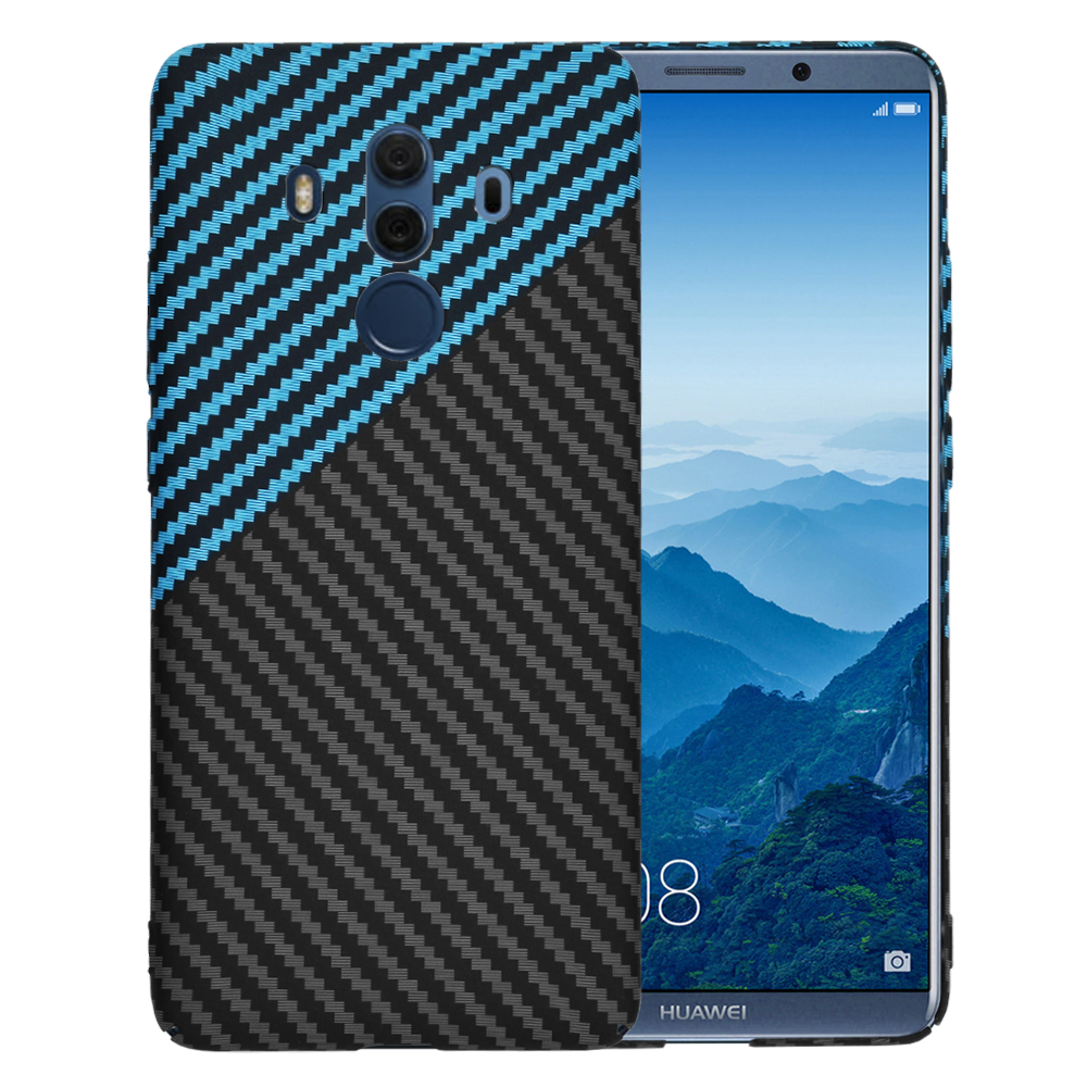 Techsuit Carbonite FiberShell puzdro pre Huawei Mate 10 Pro – Blue Pulse KF2334467
