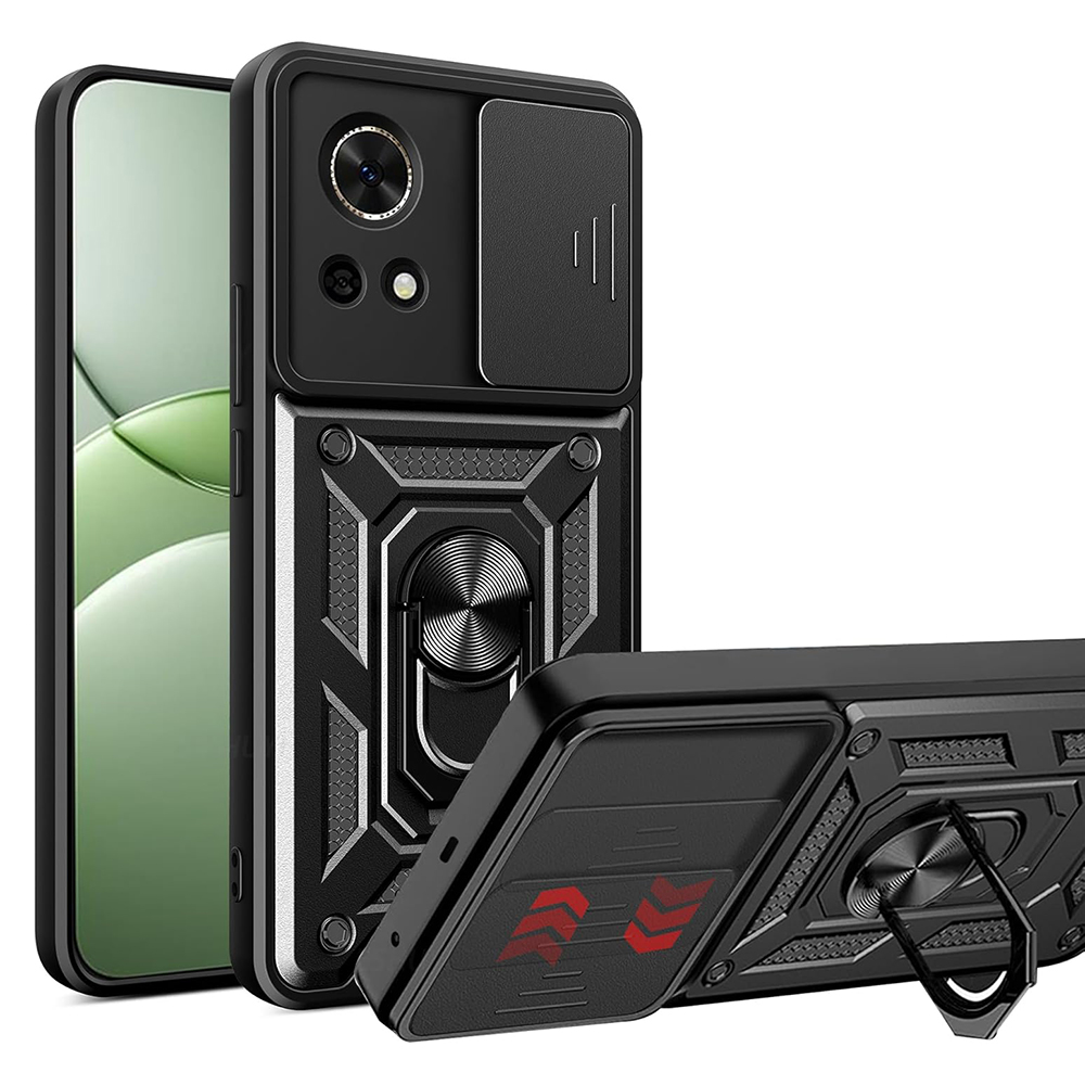 Techsuit CamShield Series puzdro pre Huawei nova 13 – čierne KF2345557