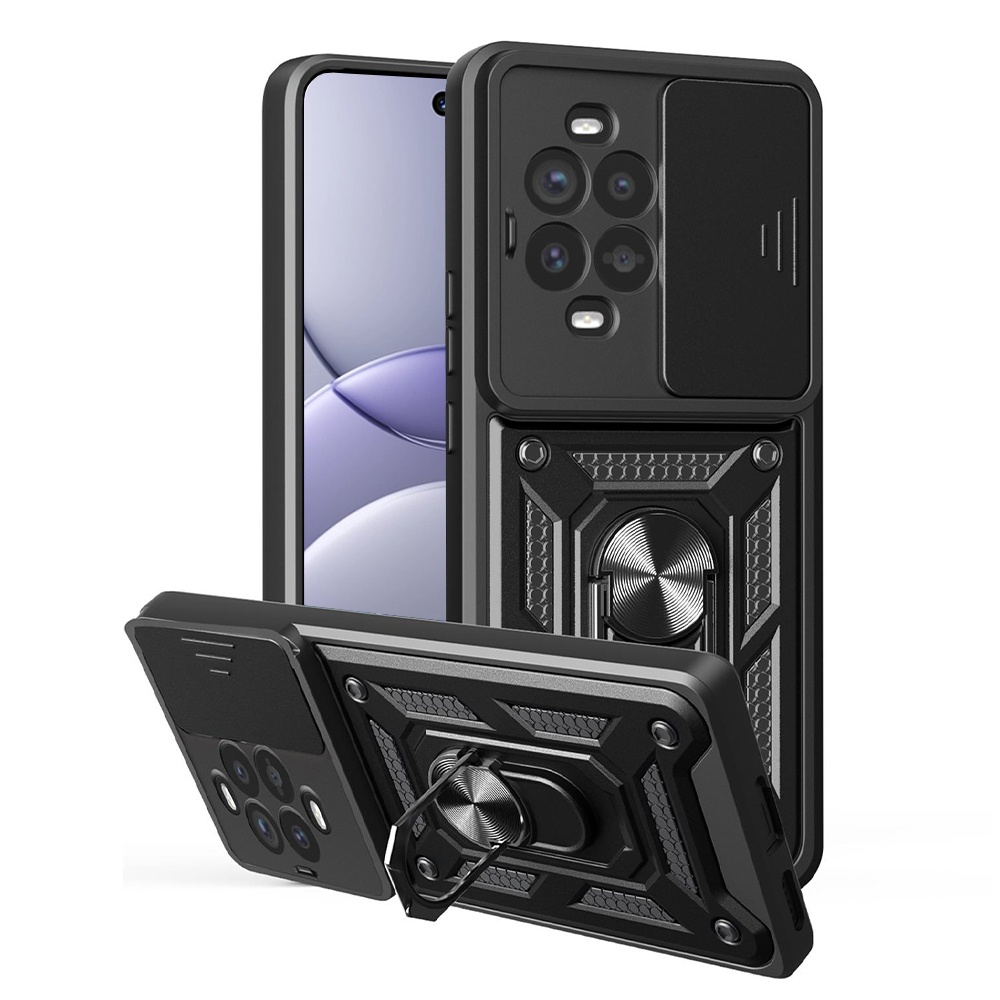 Techsuit CamShield Series puzdro pre Huawei nova 13 Pro – čierne KF2345558
