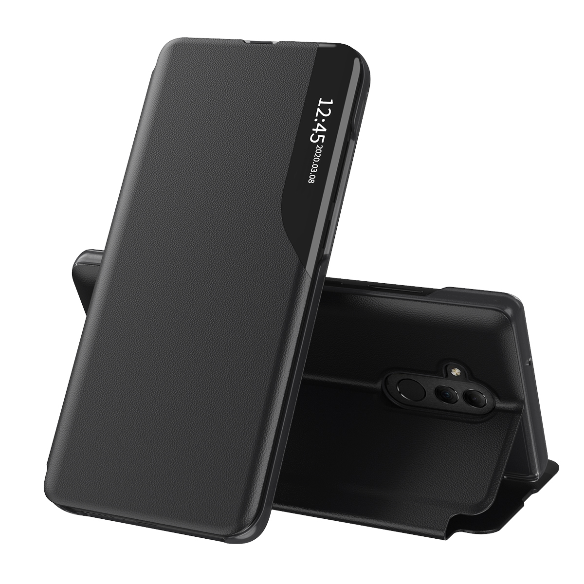 Techsuit eFold Series puzdro pre Huawei Mate 20 lite – čierne KF232992
