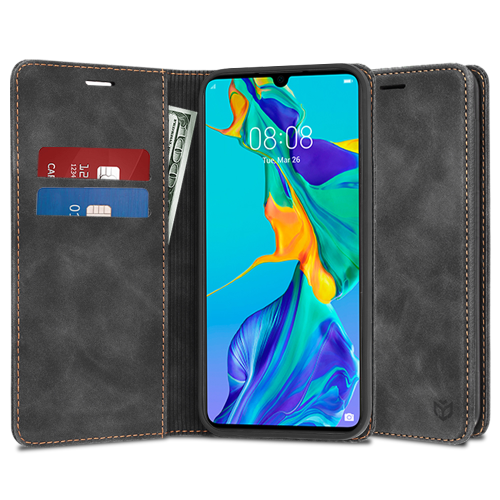 Techsuit Confy Cover puzdro pre Huawei P30 – čierne KF2321819