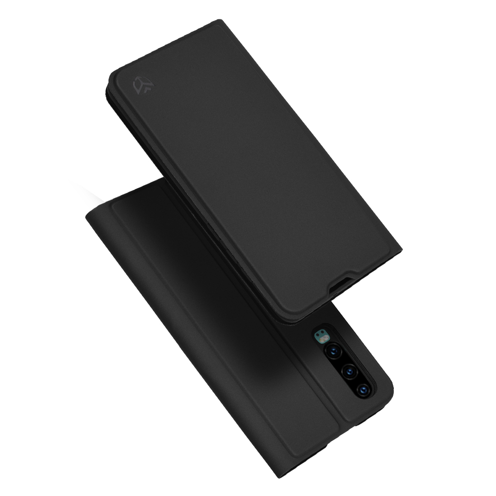 Techsuit Magskin Book puzdro pre Huawei P30 – čierne KF2322017