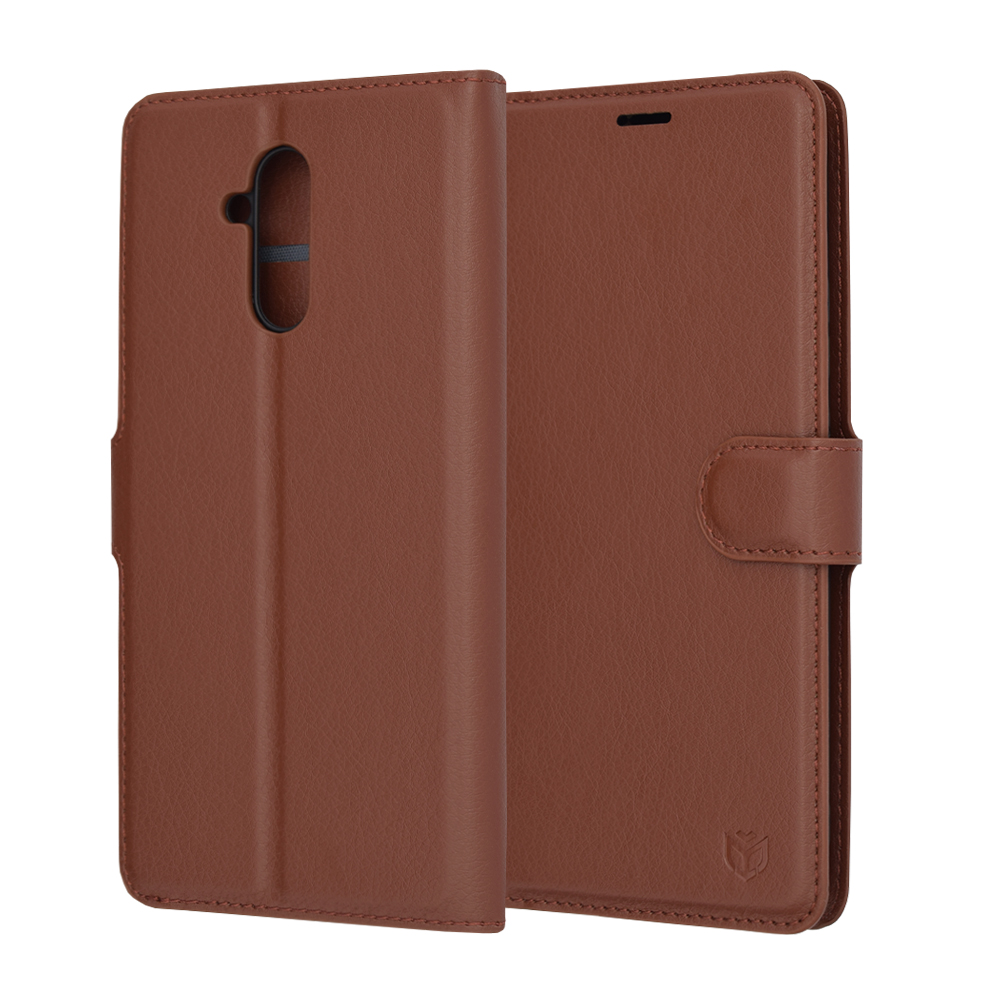 Techsuit Leather Folio puzdro pre Huawei Mate 20 Lite – hnedé KF2323638