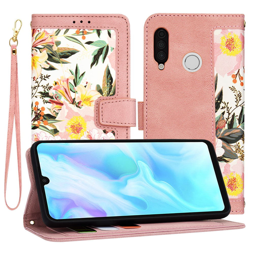Techsuit FlipCraft puzdro pre Huawei P30 Lite / P30 Lite New Edition – Sladká ružová KF2328503