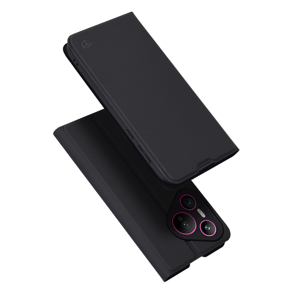 Techsuit Magskin Book puzdro pre Huawei Pura 70 – čierne KF2330480