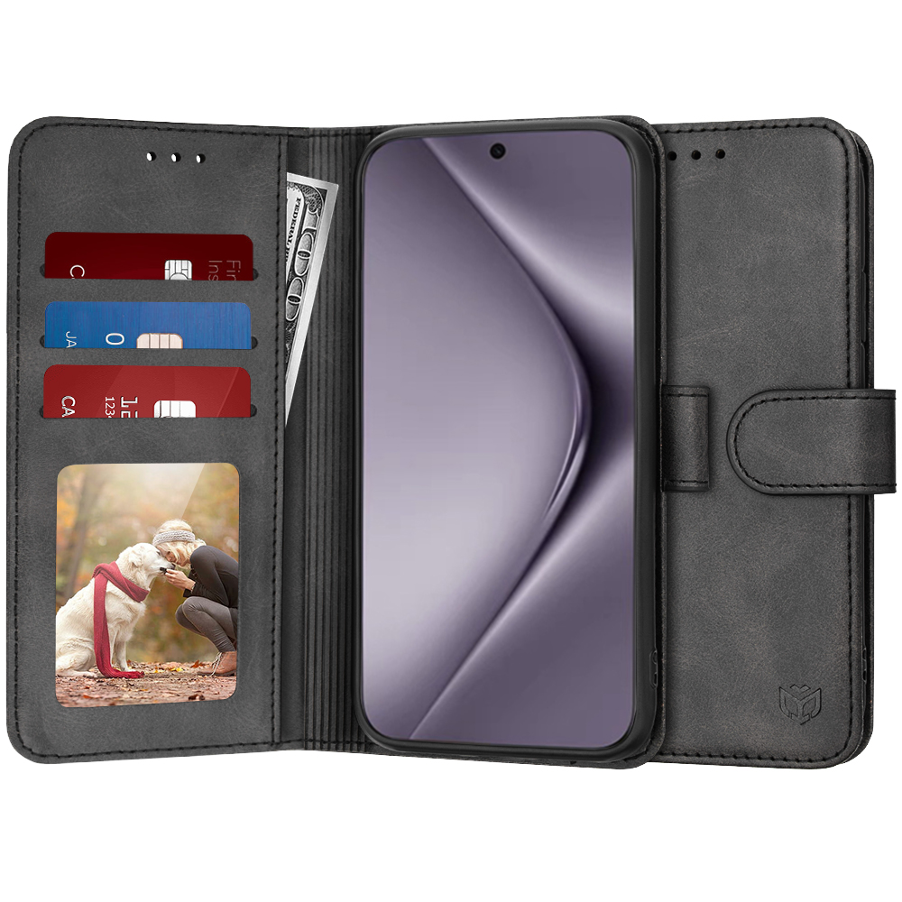 Techsuit Diary Book puzdro pre Huawei Pura 70 Pro – čierne KF2330684