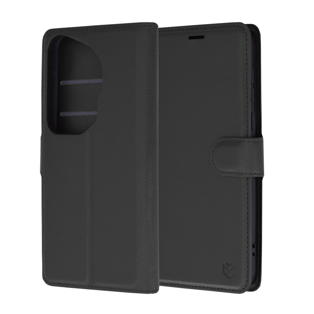 Techsuit Leather Folio puzdro pre Huawei Pura 70 Ultra – čierne KF2330722