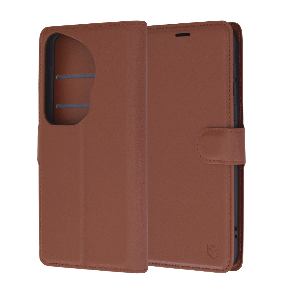 Techsuit Leather Folio puzdro pre Huawei Pura 70 Ultra – hnedé KF2330723