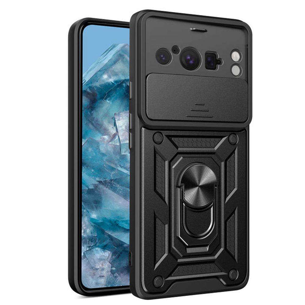 Techsuit CamShield Series puzdro pre Google Pixel 8 Pro – čierne KF2314518