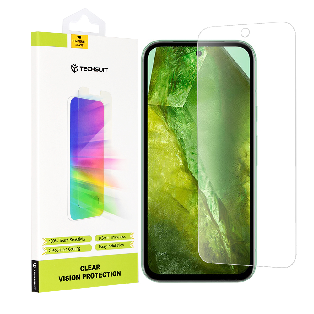 Techsuit Clear Vision Glass tvrdené sklo pre Google Pixel 8a – priehľadné KF2317697