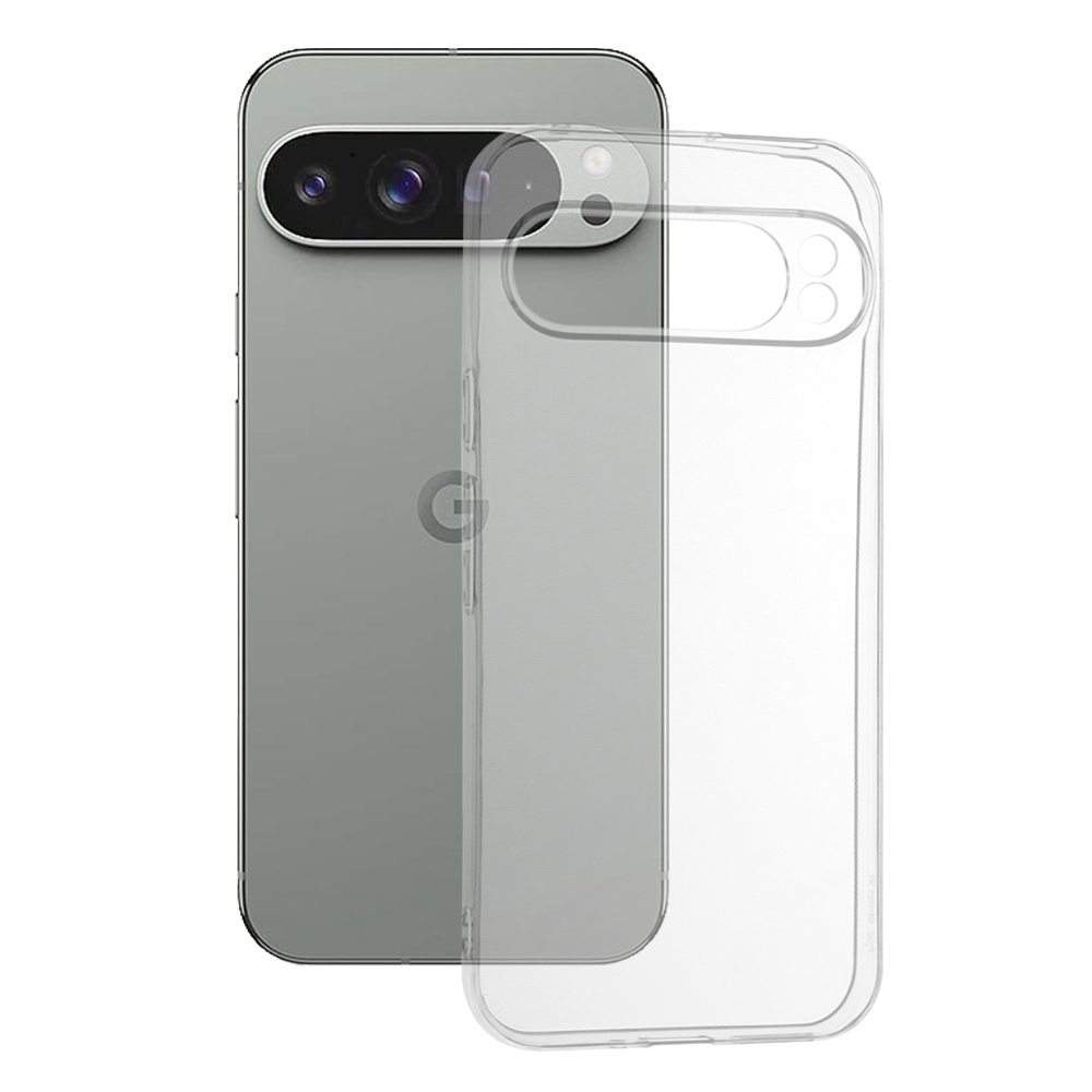 Techsuit Clear Silicone puzdro pre Google Pixel 9 Pro XL – priehľadné KF2320293