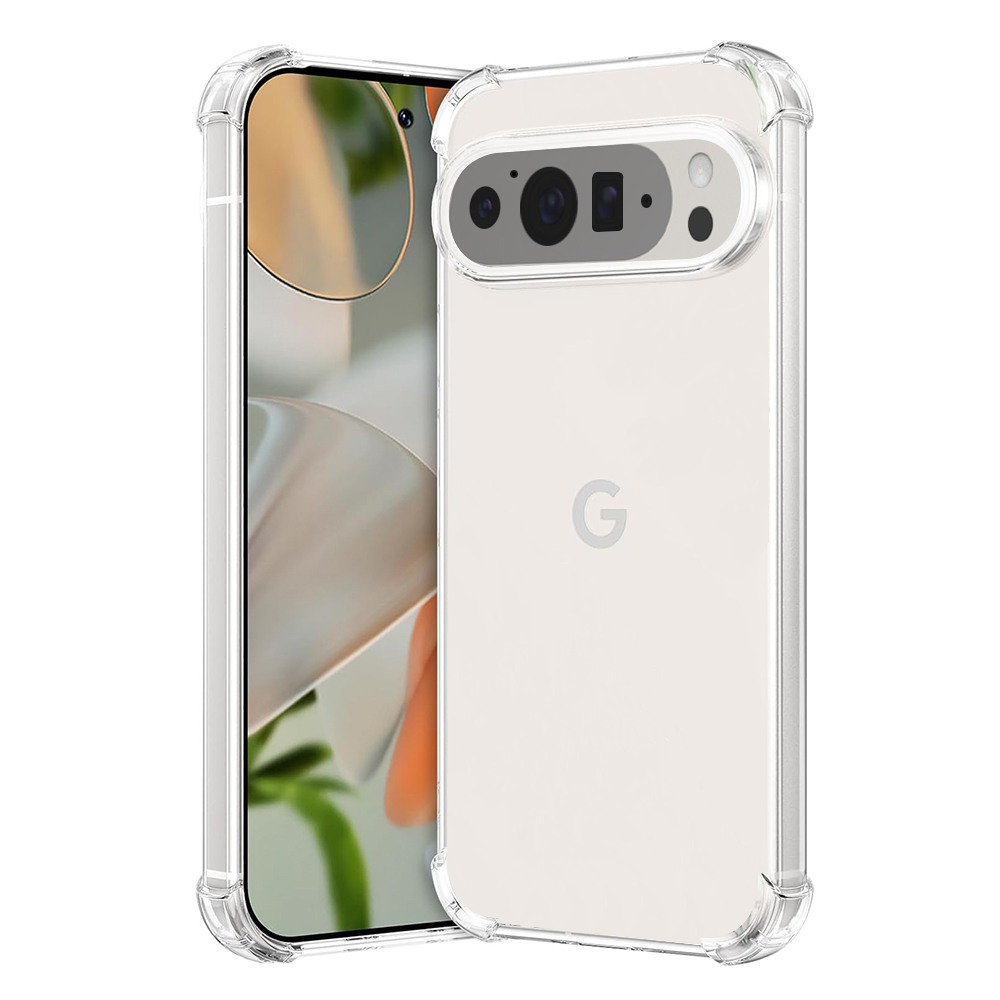 Techsuit Shockproof Clear Silicone puzdro pre Google Pixel 9 Pro XL – priehľadné KF2320295
