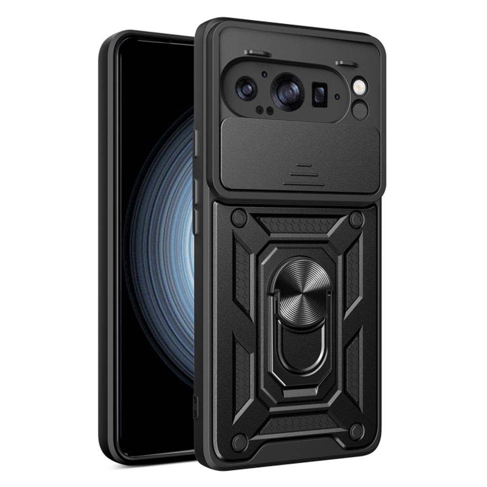 Techsuit CamShield Series puzdro pre Google Pixel 9 Pro XL – čierne KF2320297