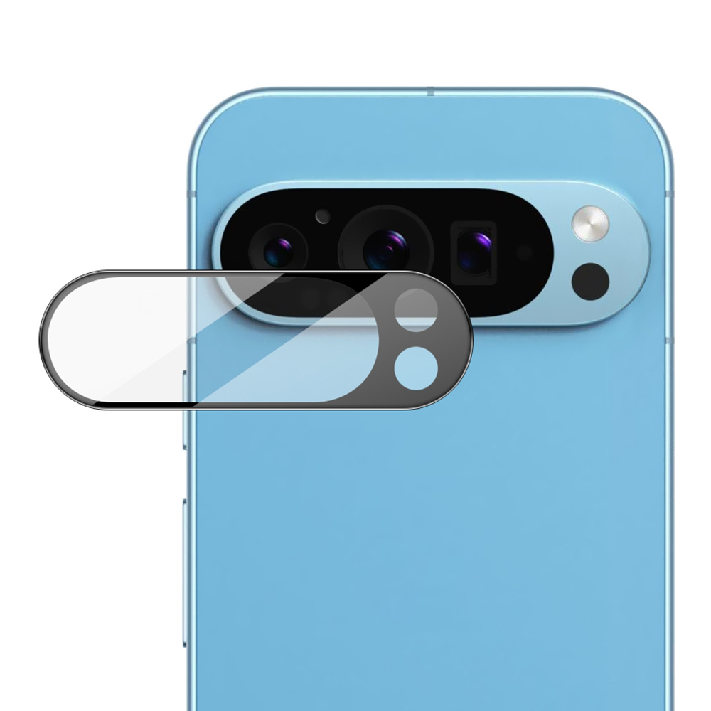 Techsuit Full Camera Glass – ochranné sklo fotoaparátu pre Google Pixel 9 Pro XL – čierne KF2321057