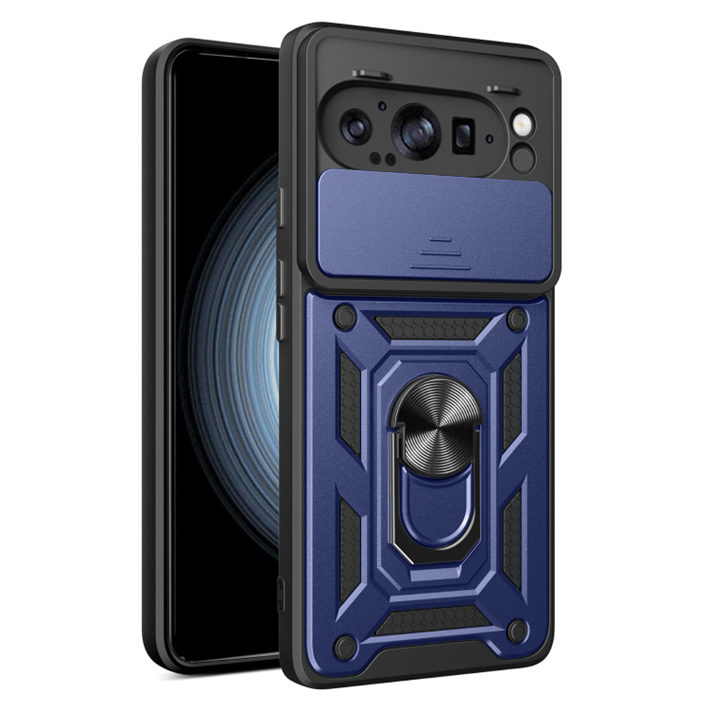 Techsuit CamShield Series puzdro pre Google Pixel 9 Pro XL – modré KF2325277