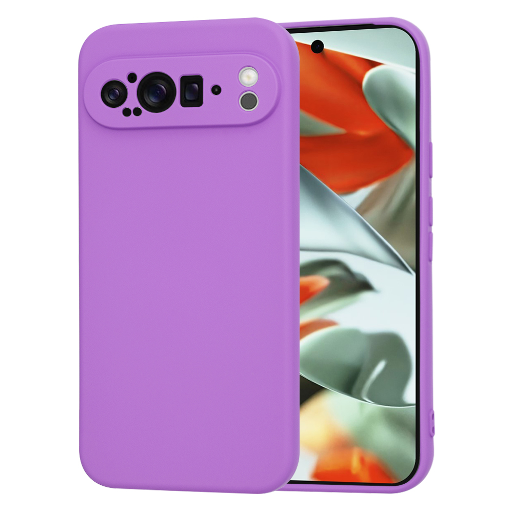 Techsuit SoftFlex puzdro pre Google Pixel 9 Pro XL – fialové KF2328898