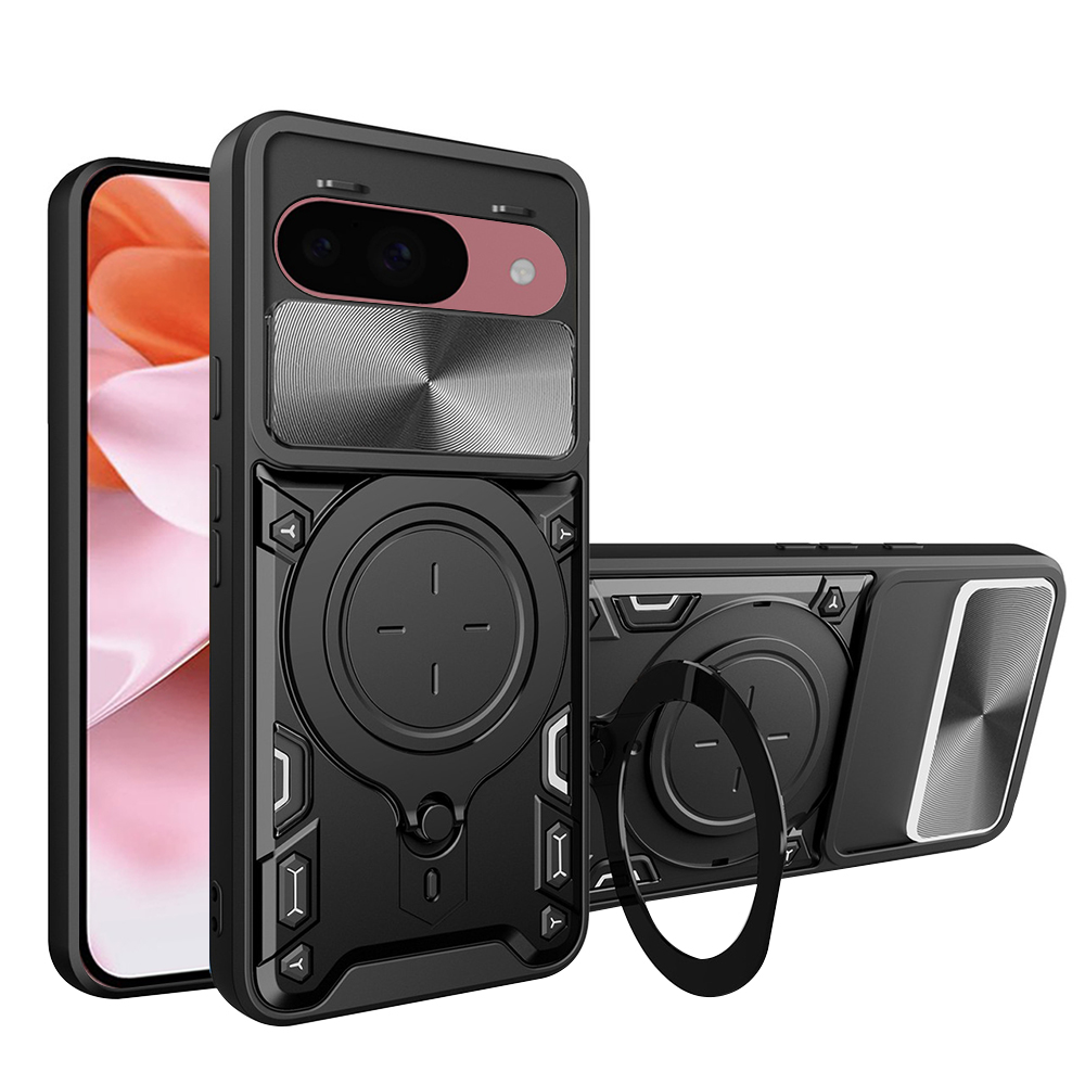 Techsuit CamGuard Pro puzdro pre Google Pixel 9 / 9 Pro – čierne KF2331882