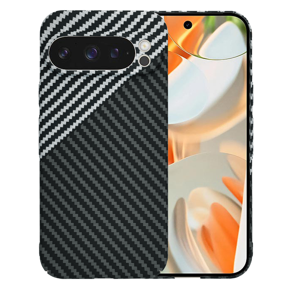 Techsuit Carbonite FiberShell puzdro pre Google Pixel 9 Pro – Stealth Gray KF2333385
