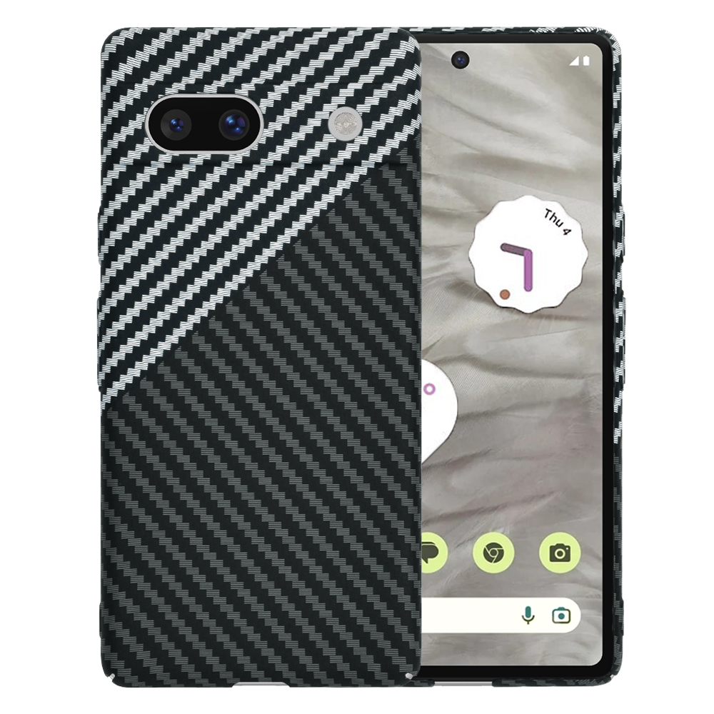 Techsuit Carbonite FiberShell puzdro pre Google Pixel 7a – Stealth Gray KF2334492