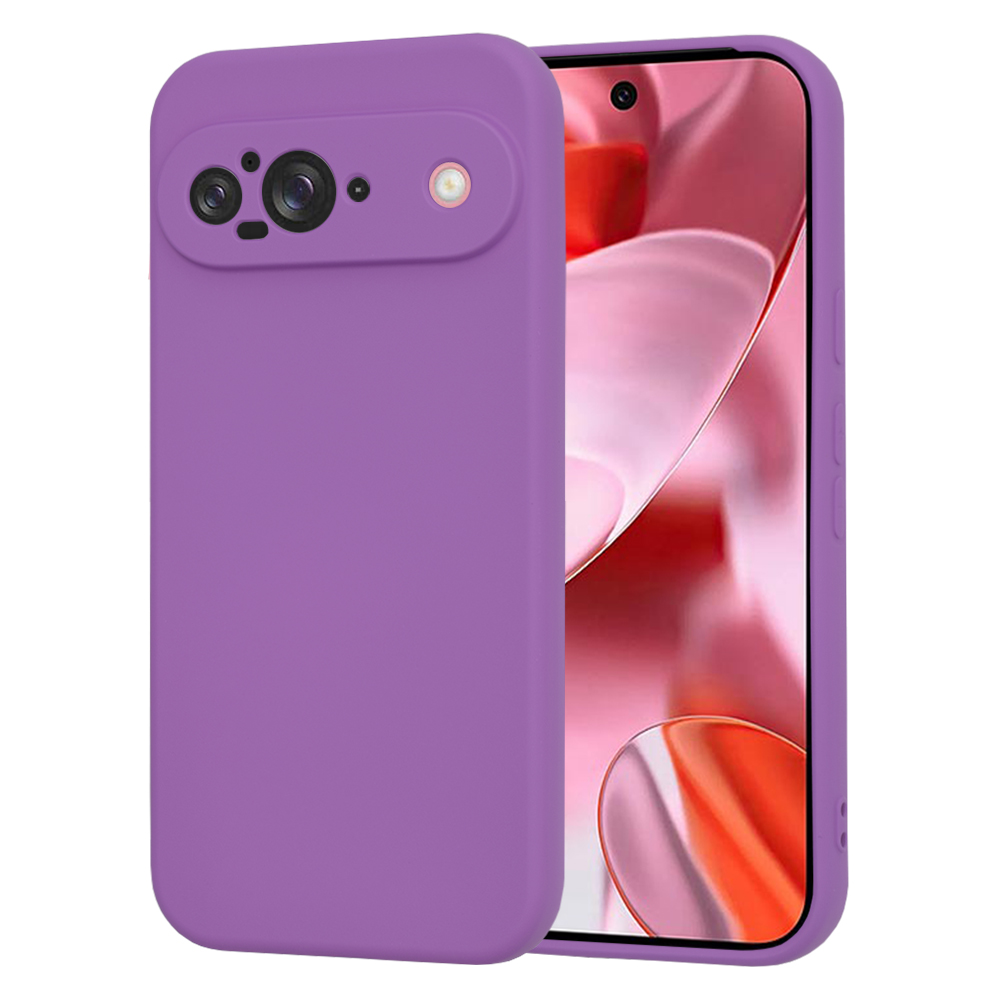 Techsuit SoftFlex puzdro pre Google Pixel 9 – fialové KF2335705