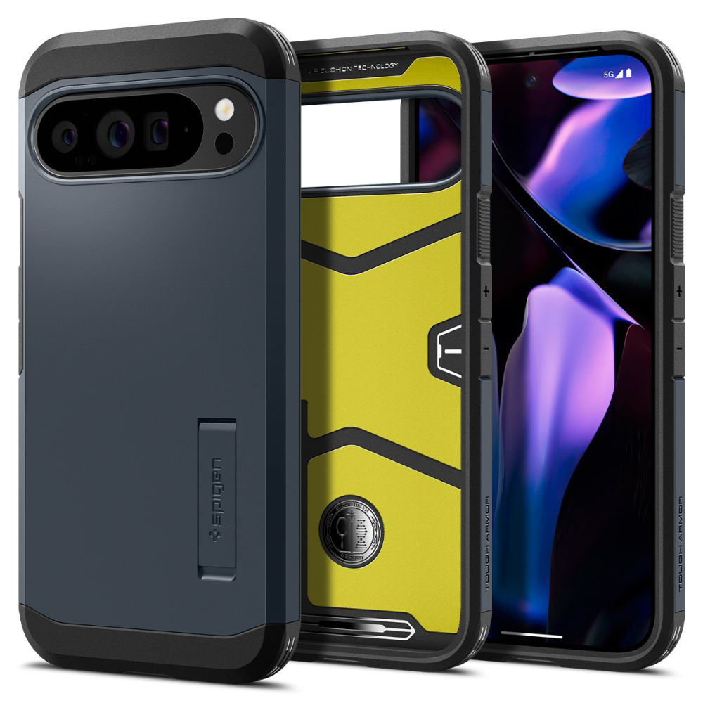 Spigen Tough Armor puzdro pre Google Pixel 9 Pro XL – Metal Slate KF2337335