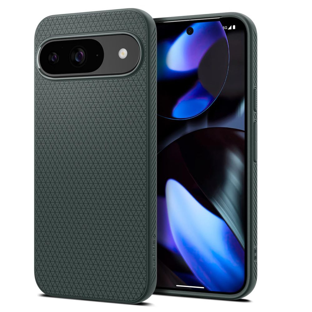 Spigen Liquid Air puzdro pre Google Pixel 9 / 9 Pro – Abyss Green KF2337347