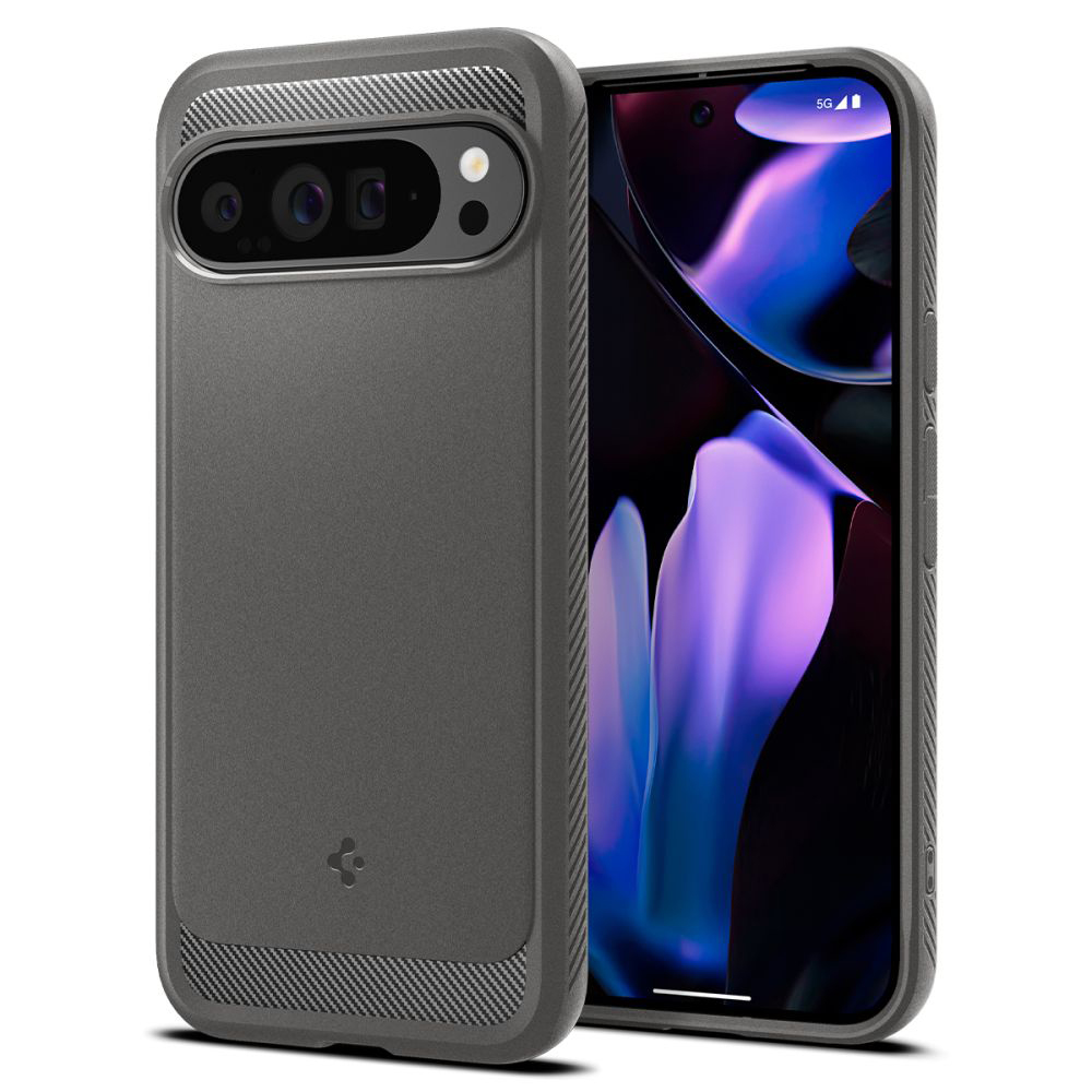 Spigen Rugged Armor puzdro pre Google Pixel 9 Pro XL – mramorovo sivé KF2337372