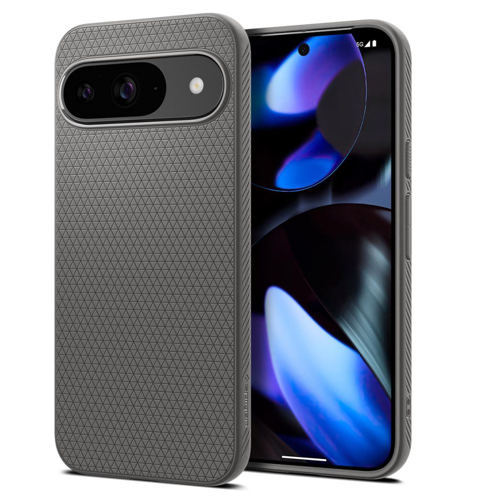 Spigen Liquid Air puzdro pre Google Pixel 9 / 9 Pro – mramorovo sivé KF2337373