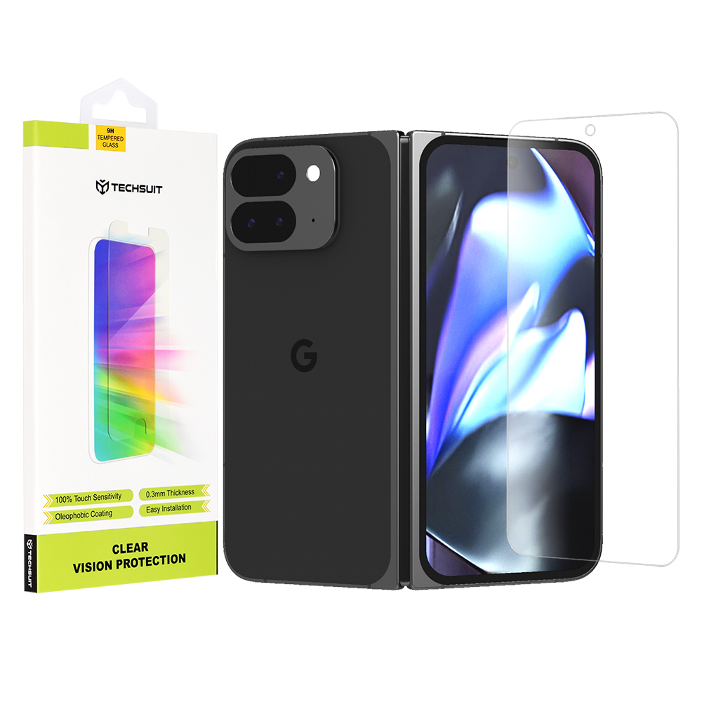 Techsuit Clear Vision Glass [Outside Screen] tvrdené sklo pre Google Pixel 9 Pro Fold – priehľadné KF2337927