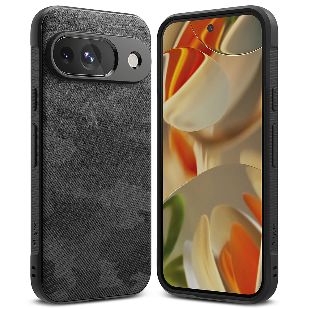 Ringke Onyx Design puzdro pre Google Pixel 9 – Camo Black KF2337956