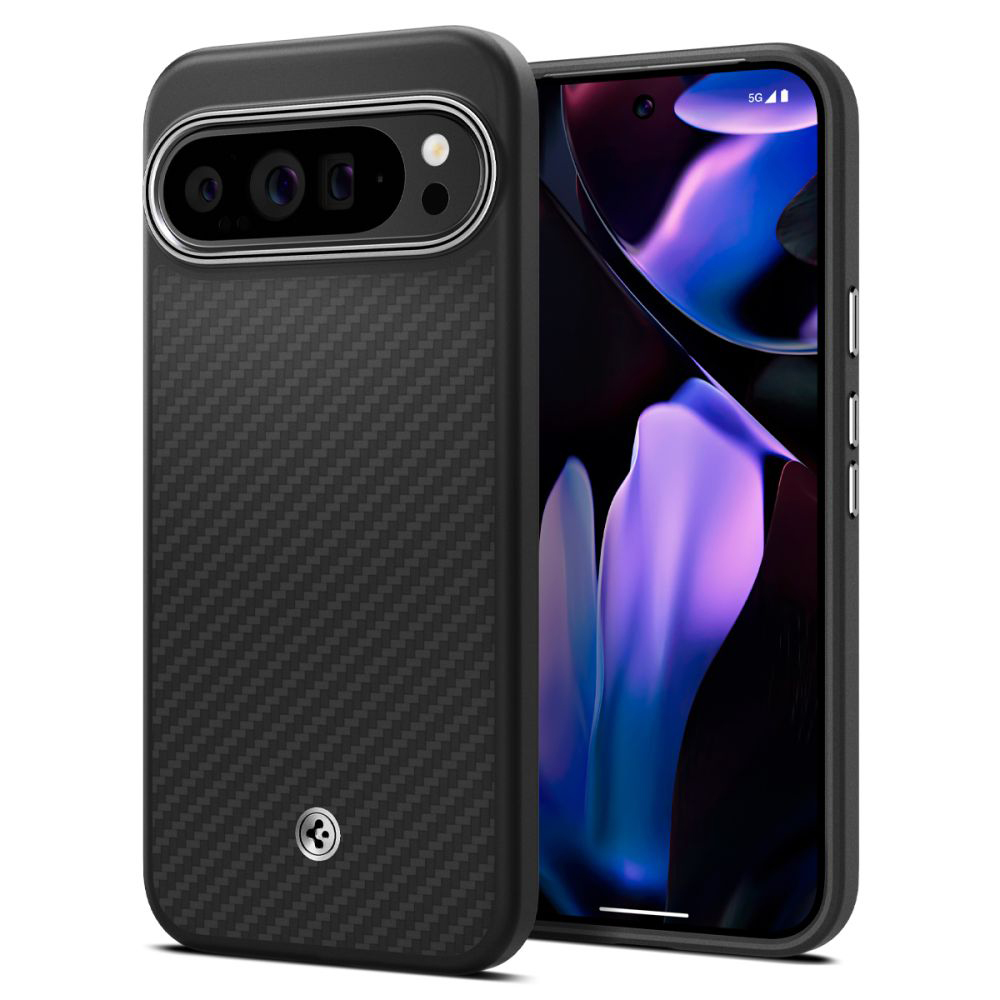 Spigen Enzo Aramid puzdro pre Google Pixel 9 Pro XL – matné čierne KF2338077