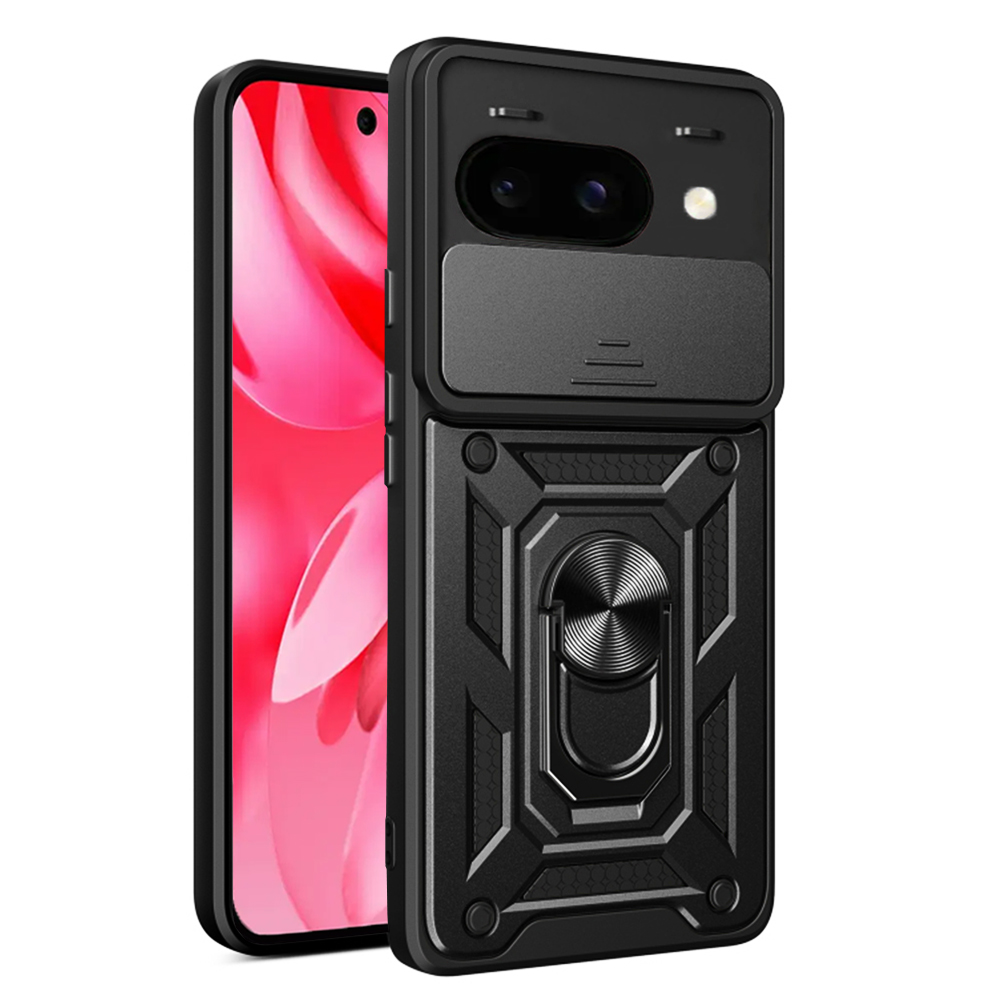 Techsuit CamShield Series puzdro pre Google Pixel 9a – čierne KF2341980