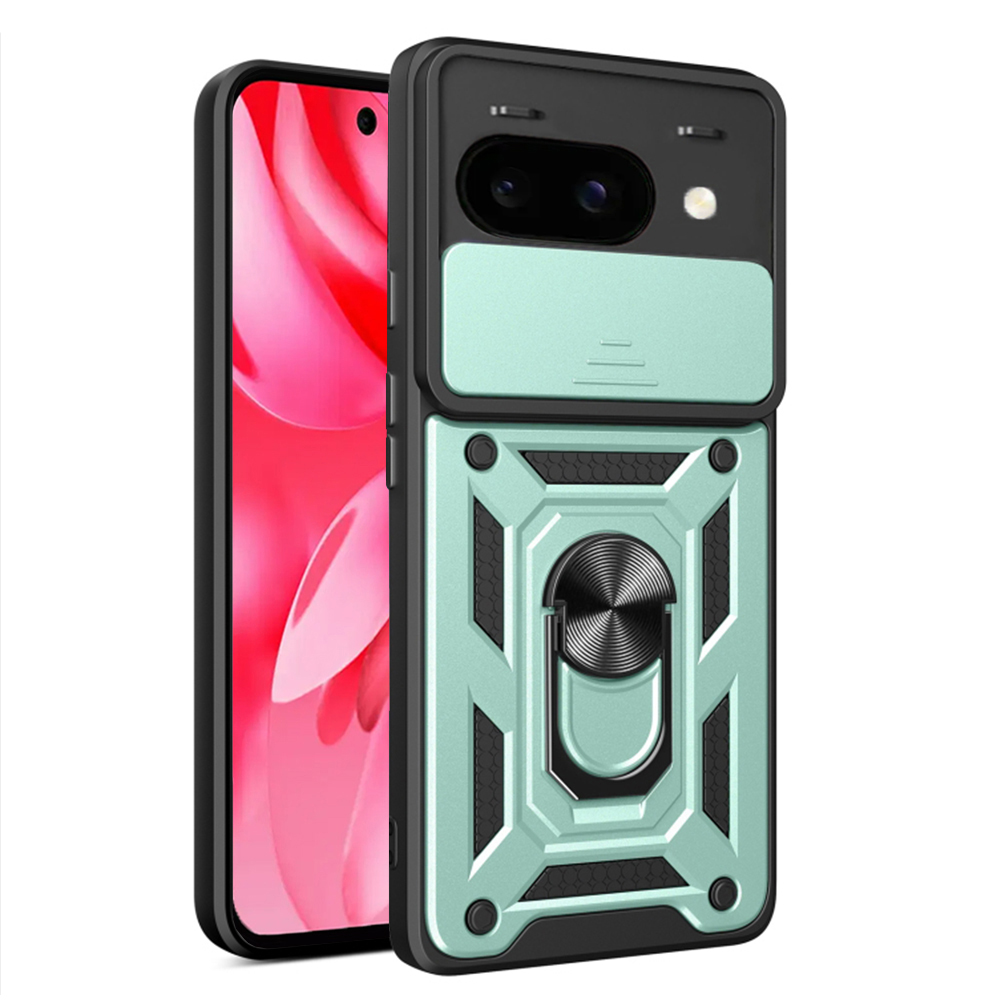Techsuit CamShield Series puzdro pre Google Pixel 9a – zelené KF2341982