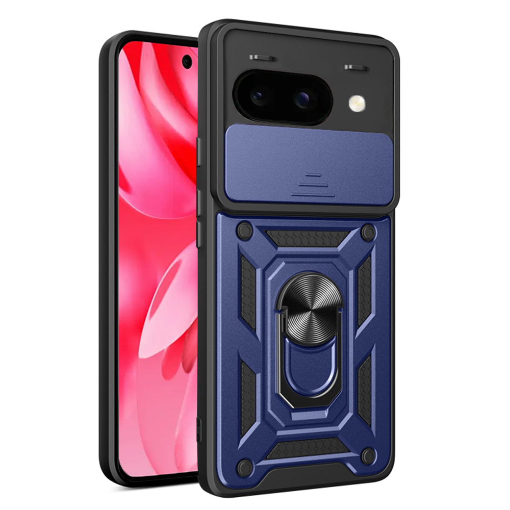 Techsuit CamShield Series puzdro pre Google Pixel 9a – modré KF2341983