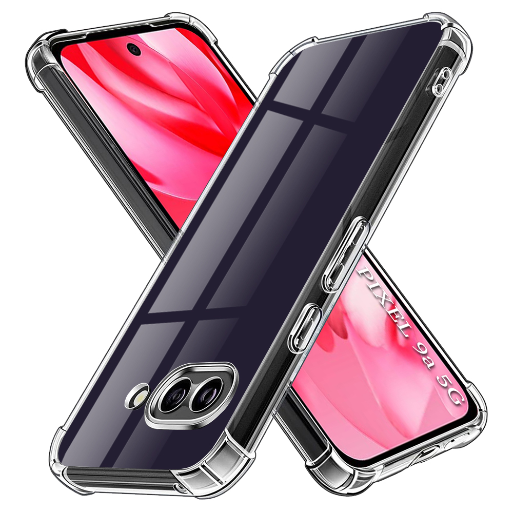 Techsuit Shockproof Clear Silicone puzdro pre Google Pixel 9a – priehľadné KF2342255