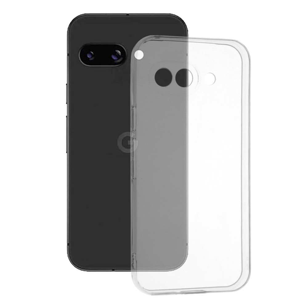 Techsuit Clear Silicone puzdro pre Google Pixel 9a – priehľadné KF2343199