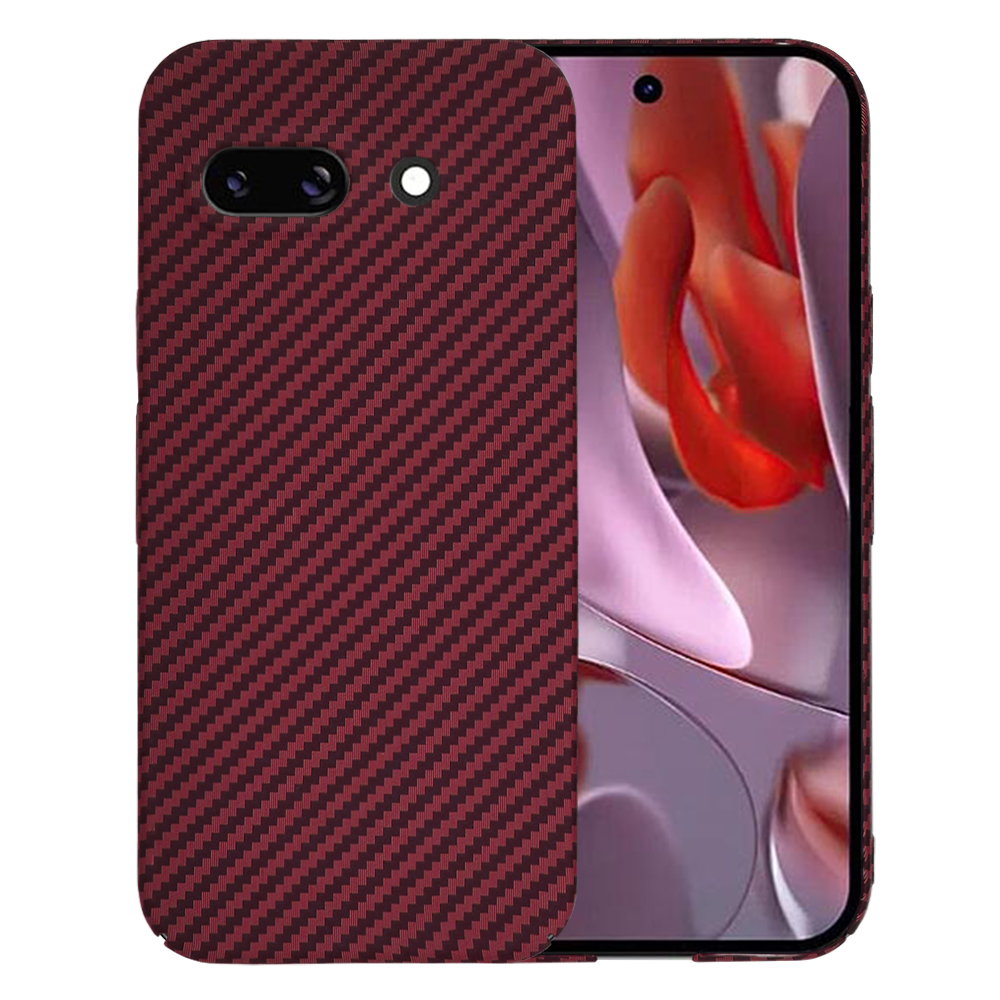 Techsuit Carbonite FiberShell puzdro pre Google Pixel 9a – červené KF2342249