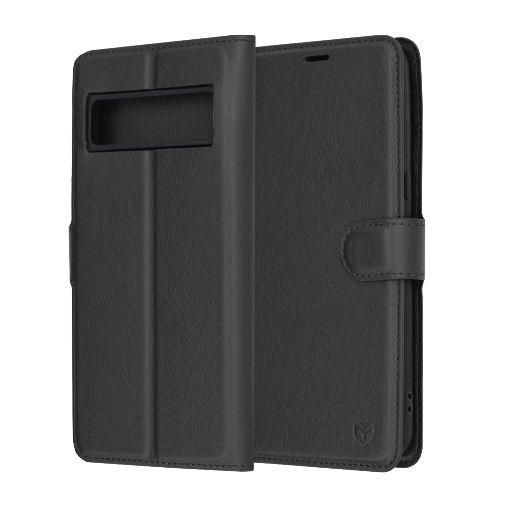 Techsuit Leather Folio puzdro pre Google Pixel 8 Pro – čierne KF2323525