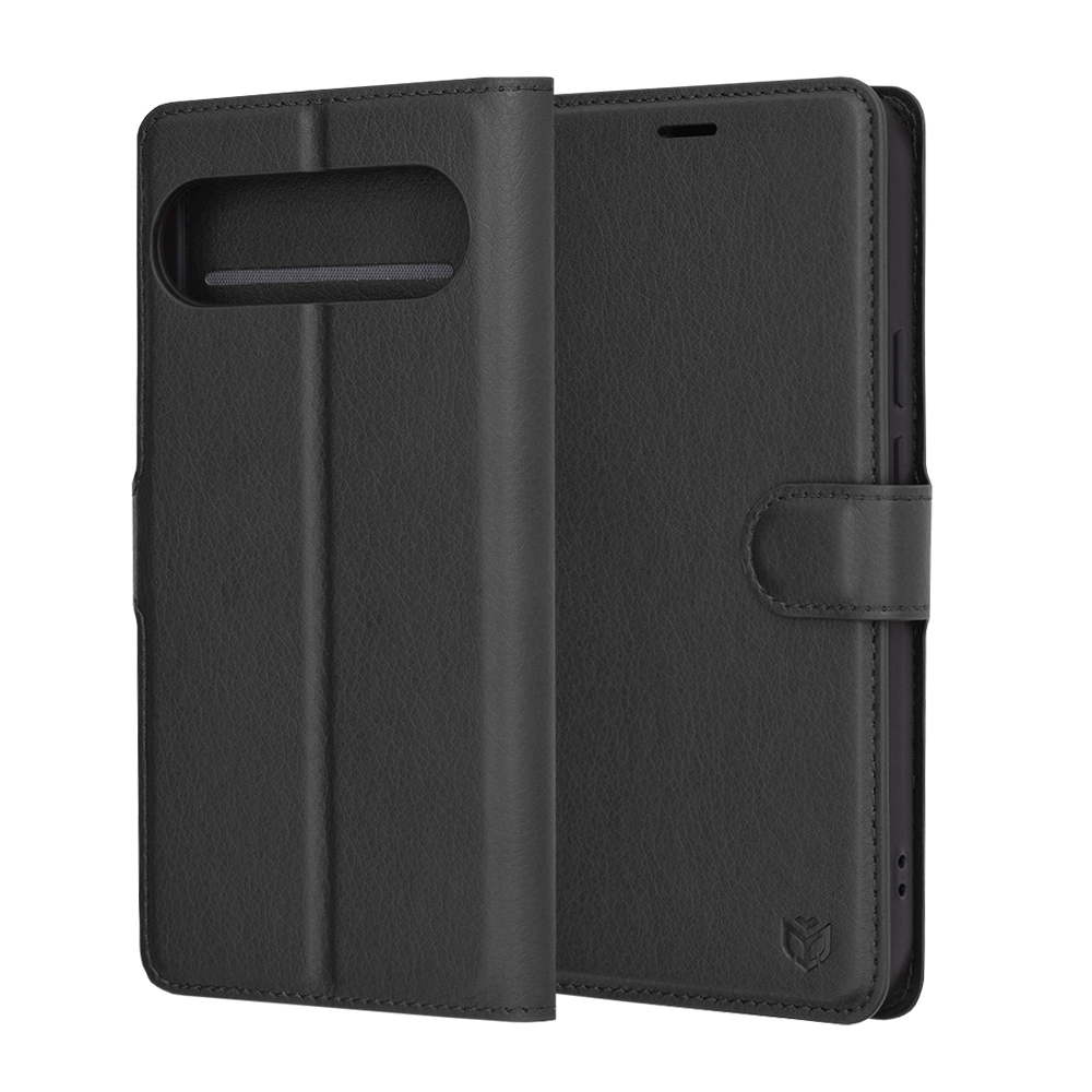 Techsuit Leather Folio puzdro pre Google Pixel 9 Pro XL – čierne KF2323607