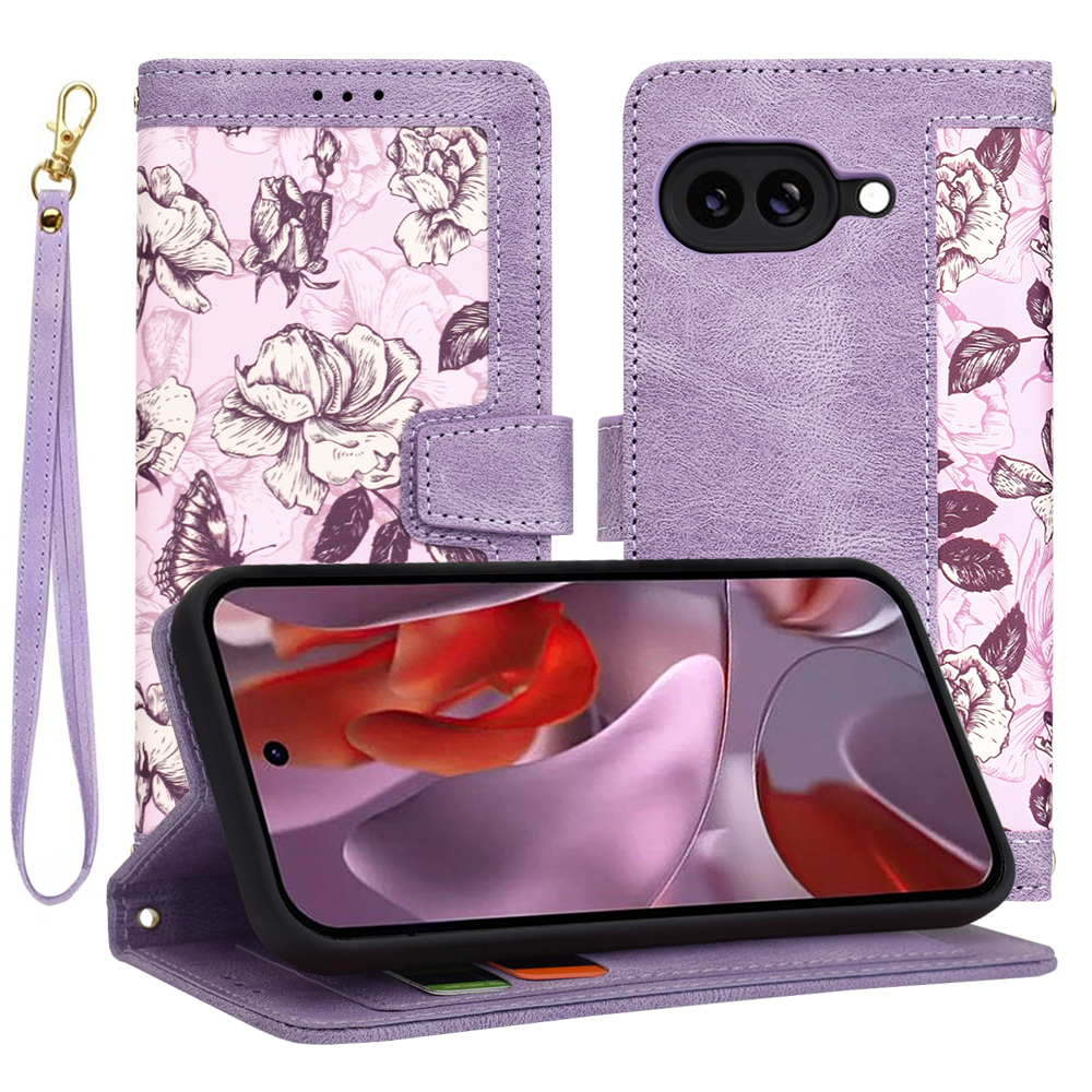 Techsuit FlipCraft puzdro pre Google Pixel 9a – Tajomná fialová KF2341977