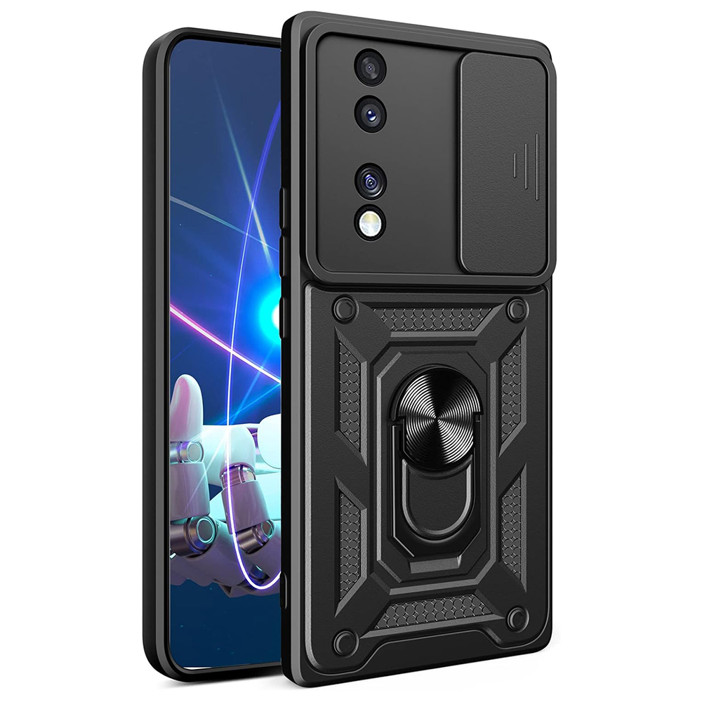 Techsuit CamShield Series puzdro pre Honor 70 – čierne KF2315394