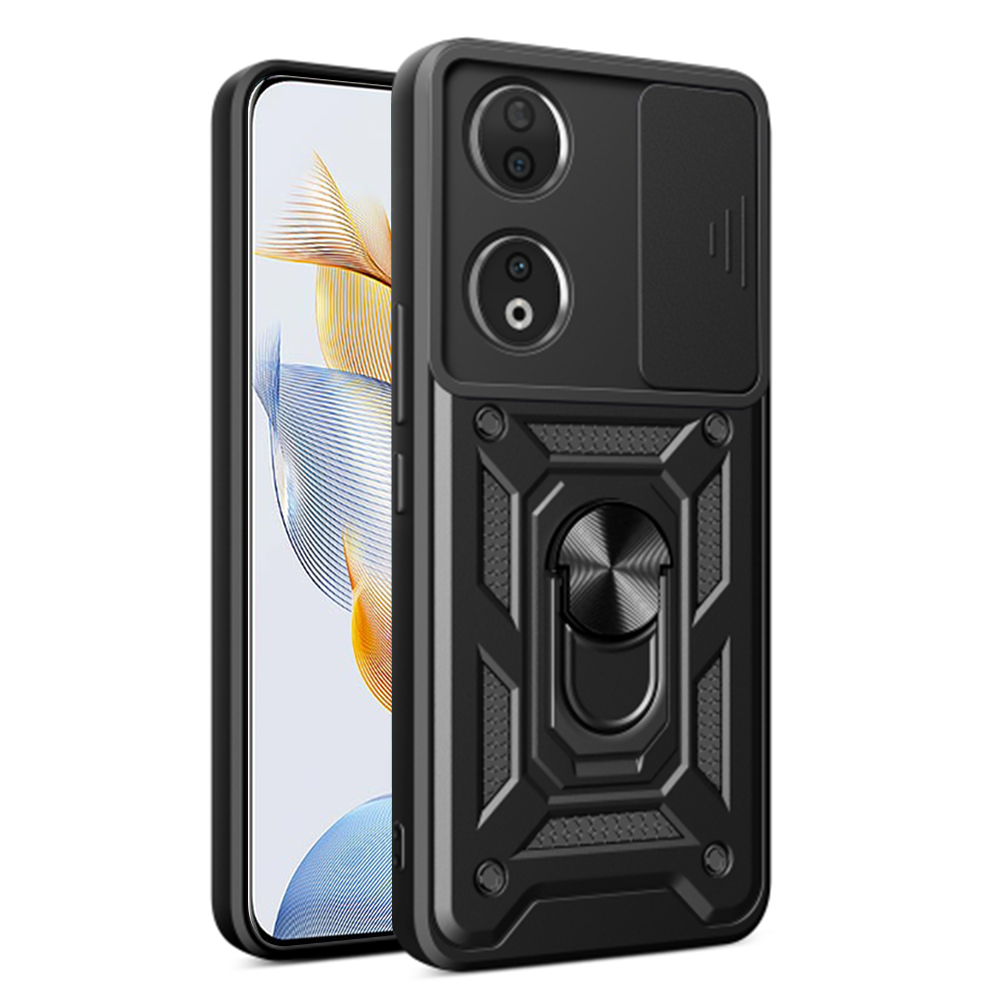 Techsuit CamShield Series puzdro pre Honor 90 – čierne KF2315396